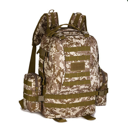Flag Village 50L outdoor backpack backpack camping travel backpack combination large capacity backpack luggage bag