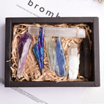 Flag Village Gift Box Natural Crystal Rough Single Crystal Gem