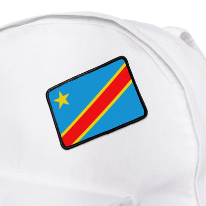 Flag Village Democratic Republic Of The Congo Flag Embroidery Iron-On Patches