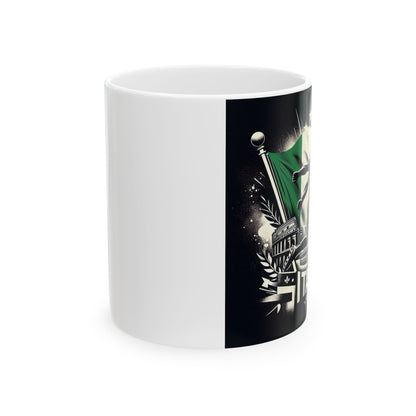 Flag Village Italy Sporting Flag Ceramic Coffee Mug 11oz ITA0007