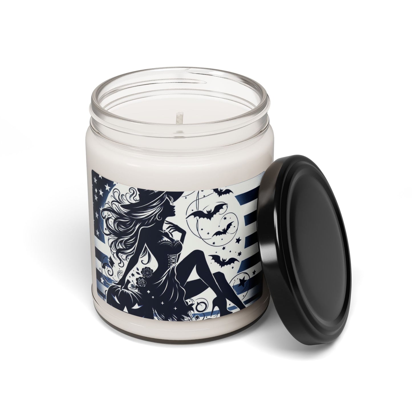 Flag Village Halloween Pretty Witch Scented Soy Candle, 9oz HW0029