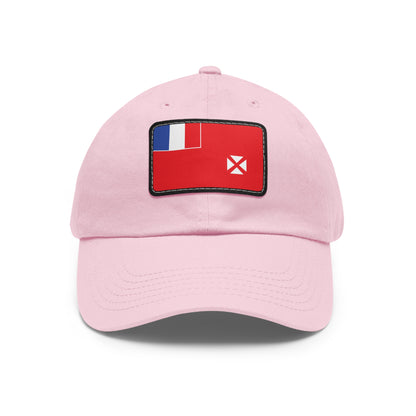 Flag Village Wallis And Futuna Flag Hat Cap with Leather Patch