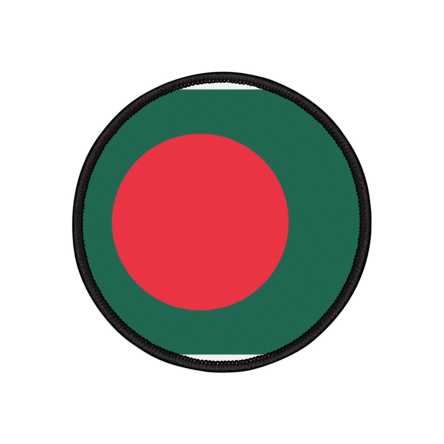 Flag Village Bangladesh Flag Embroidery Iron-On Patches
