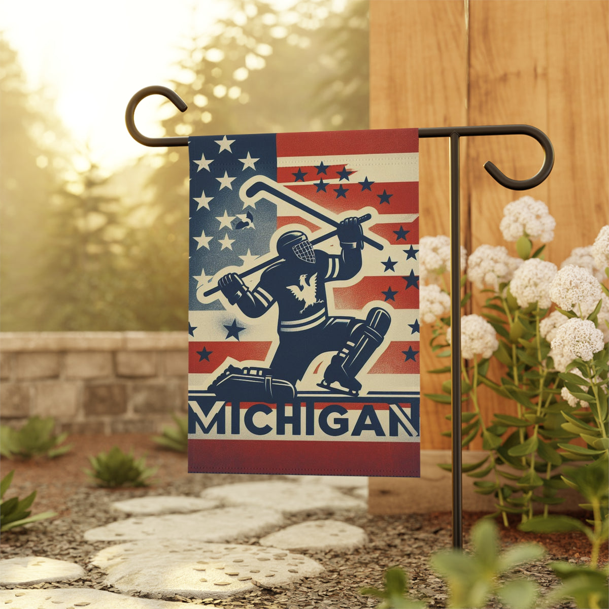 Flag Village Michigan State Flag Sporting Garden & House Banner MI0003