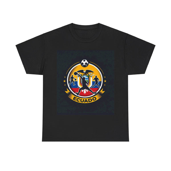 Flag Village Ecuador Sporting Flag T-SHIRT Heavy Cotton Tee ECU0002