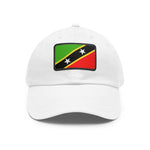 Flag Village Saint Kitts And Nevis Flag Hat Cap with Leather Patch