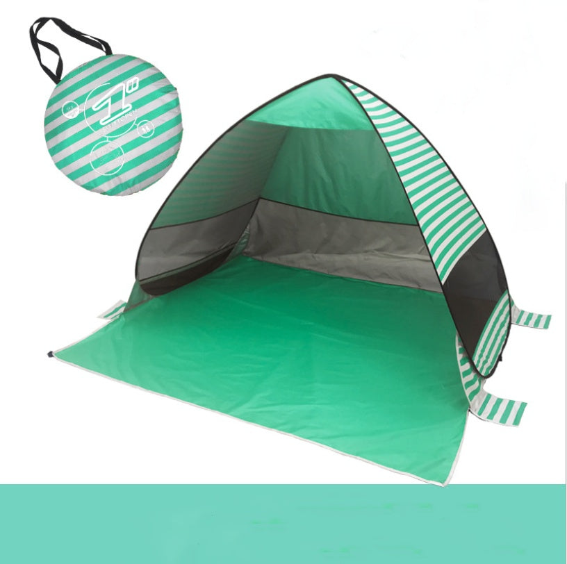 Flag Village Automatic Beach Tent