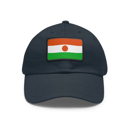 Flag Village Niger Flag Hat Cap with Leather Patch