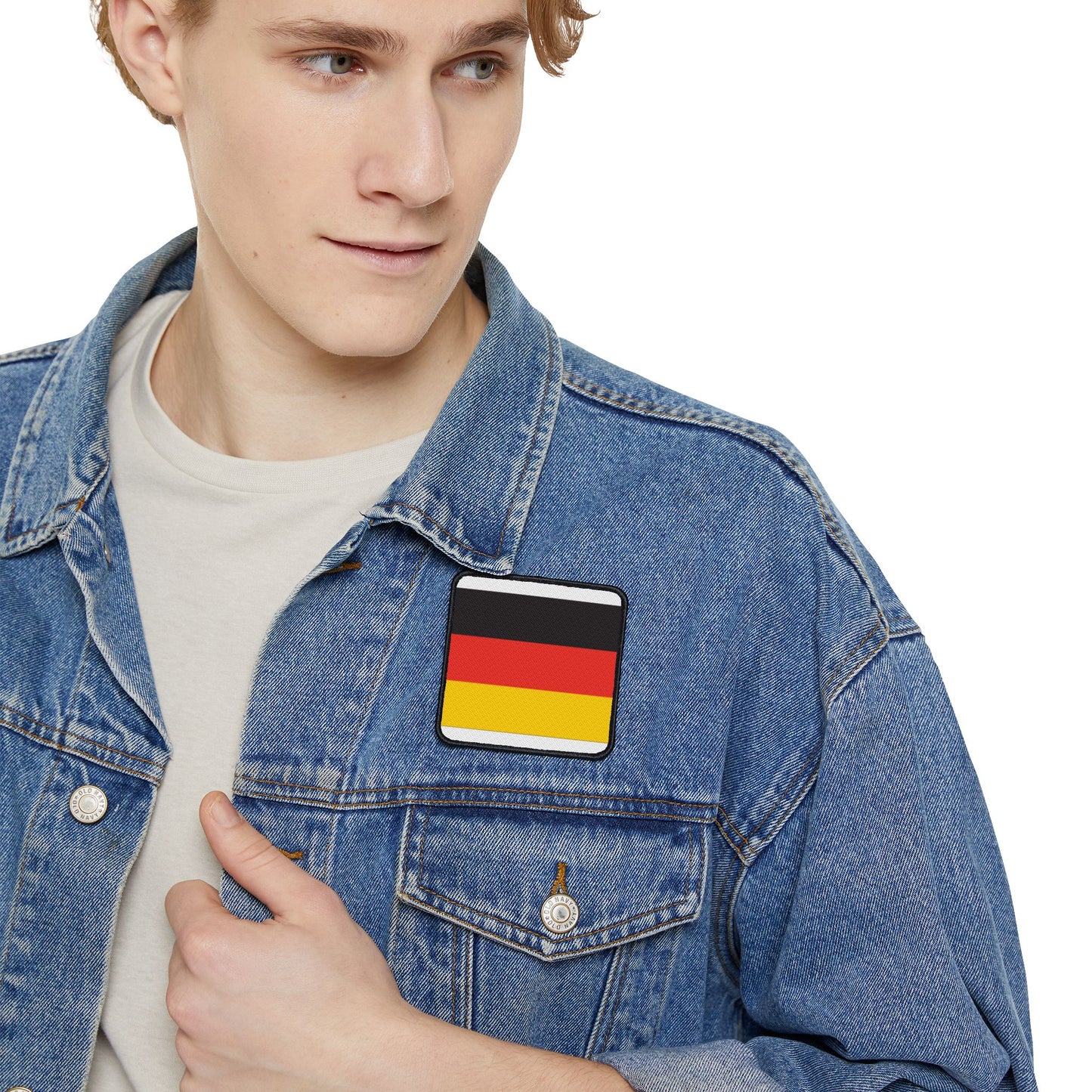 Flag Village Germany Flag Embroidery Iron-On Patches