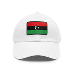 Flag Village Libya Flag Hat Cap with Leather Patch