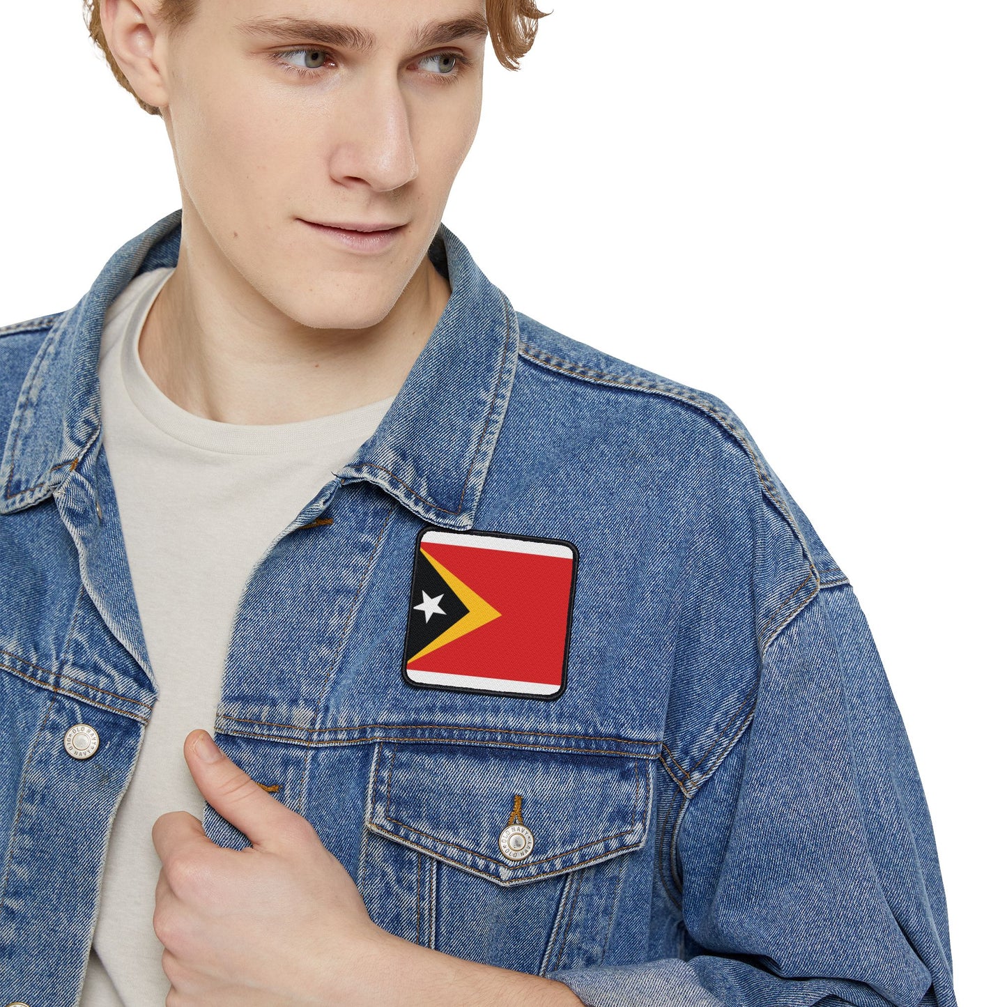 Flag Village Timor(East Timor) Flag Embroidery Iron-On Patches