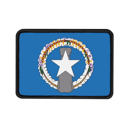 Flag Village Northern Mariana Islands Flag Embroidery Iron-On Patches