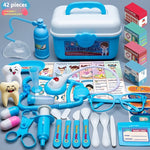 Flag Village Children's Doctor Toy Set Tool Medical Box