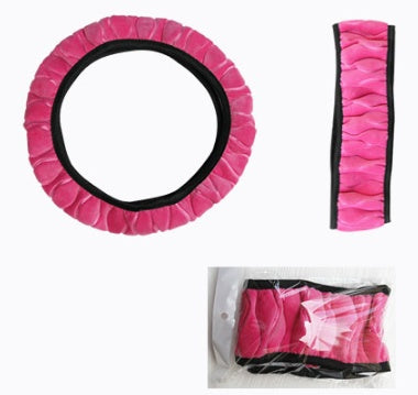 Flag Village Auto Tools Car plush steering wheel cover