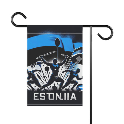 Flag Village Estonia Flag Sporting Garden & House Banner EST0003