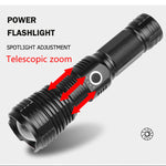 Flag Village USB charging P70 outdoor flashlight