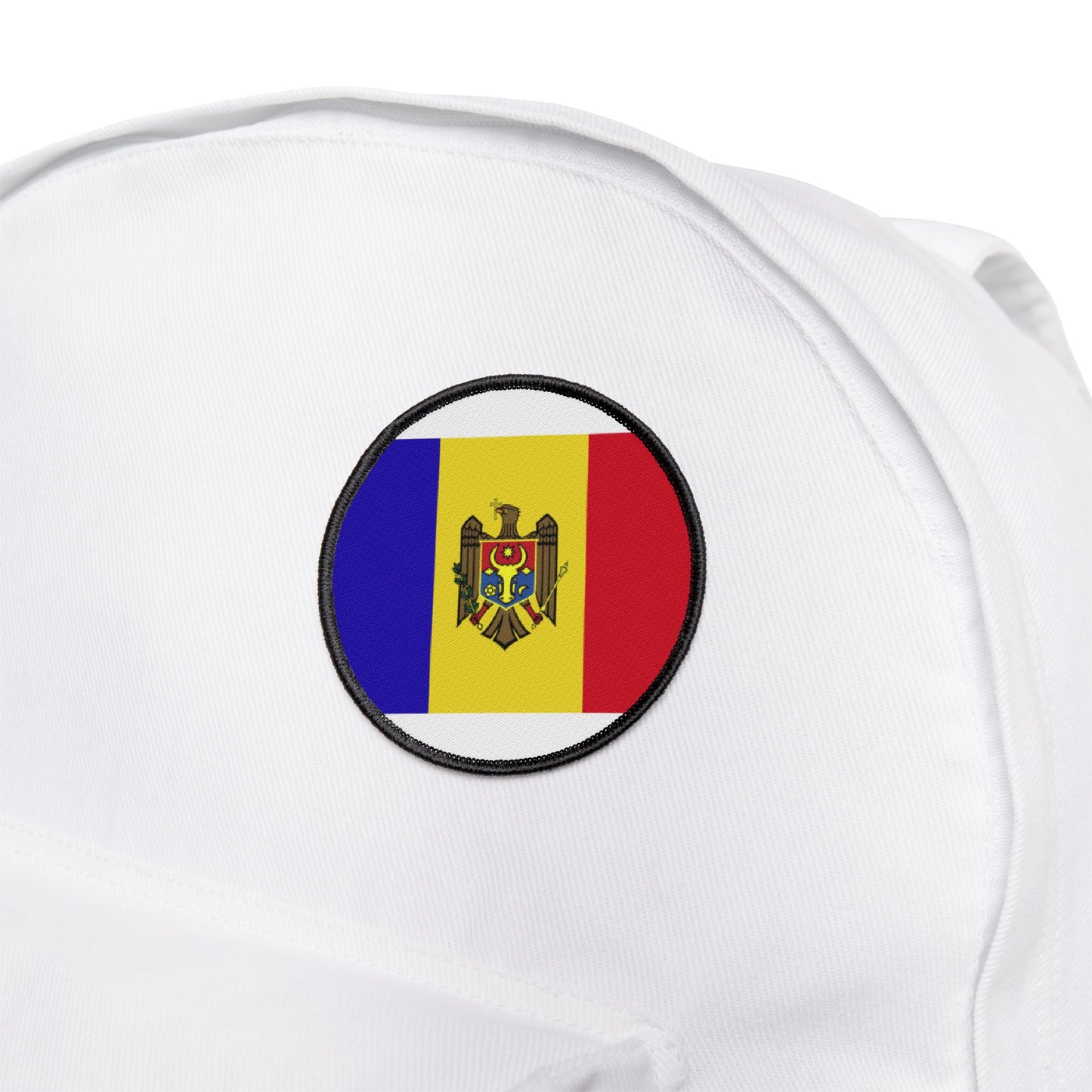 Flag Village Moldova Flag Embroidery Iron-On Patches