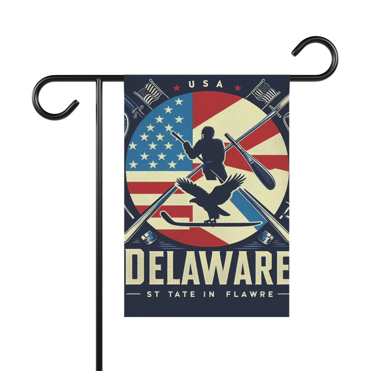 Flag Village Delaware State Flag Sporting Garden & House Banner DE0002
