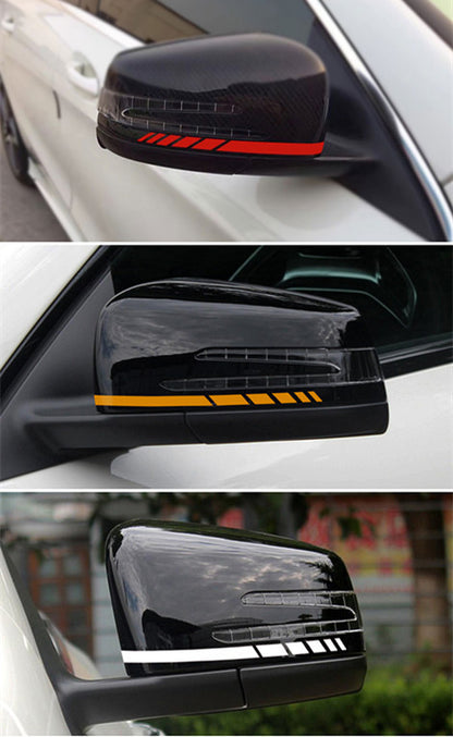 Flag Village Auto Tools Side Mirror Striped Car Sticker