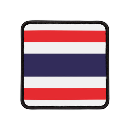Flag Village Thailand Flag Embroidery Iron-On Patches