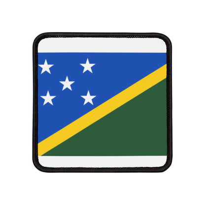 Flag Village Solomon Islands Flag Embroidery Iron-On Patches