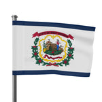 Flag Village West Virginia State Military Flag 18x12