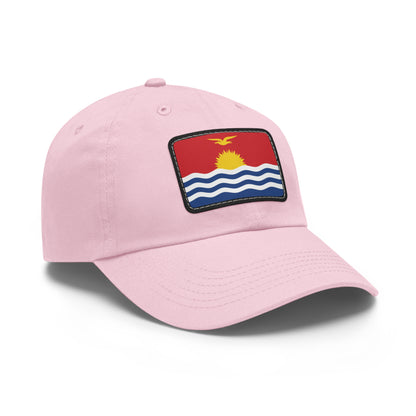 Flag Village Kiribati Flag Hat Cap with Leather Patch