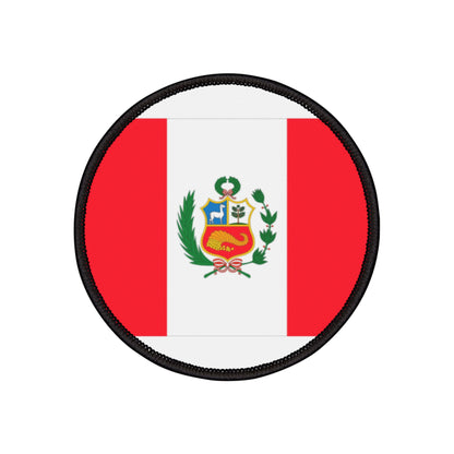 Flag Village Peru Flag Embroidery Iron-On Patches