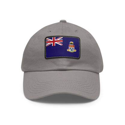 Flag Village Cayman Islands Flag Hat Cap with Leather Patch