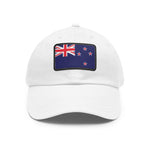 Flag Village New Zealand Flag Hat Cap with Leather Patch