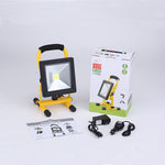 Flag Village Ultrathin rechargeable led flood light 10W waterproof IP65 portable Spotlight Outdoor Floodlight lamp camping light