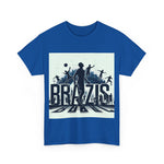 Flag Village Brazil Sporting Flag T-SHIRT Heavy Cotton Tee BRA0006