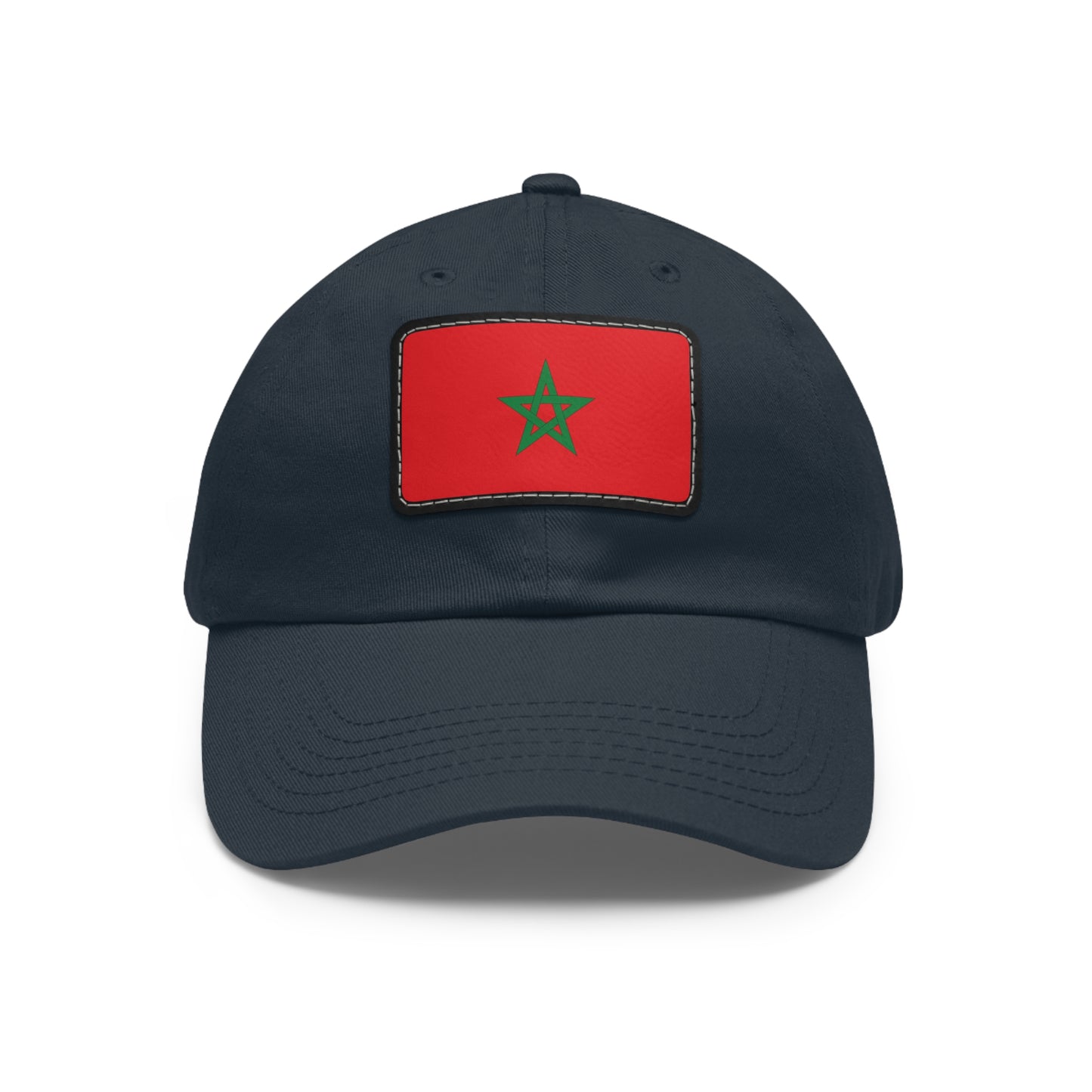 Flag Village Morocco Flag Hat Cap with Leather Patch