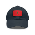 Flag Village Morocco Flag Hat Cap with Leather Patch
