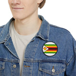 Flag Village Zimbabwe Flag Embroidery Iron-On Patches