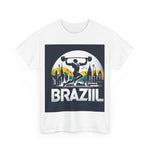 Flag Village Brazil Sporting Flag T-SHIRT Heavy Cotton Tee BRA0003