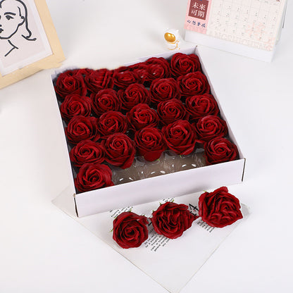 Flag Village Valentine's Day Simulation Soap Flower Gift Box