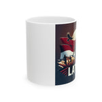 Flag Village Latvia Sporting Flag Ceramic Coffee Mug 11oz LVA0003