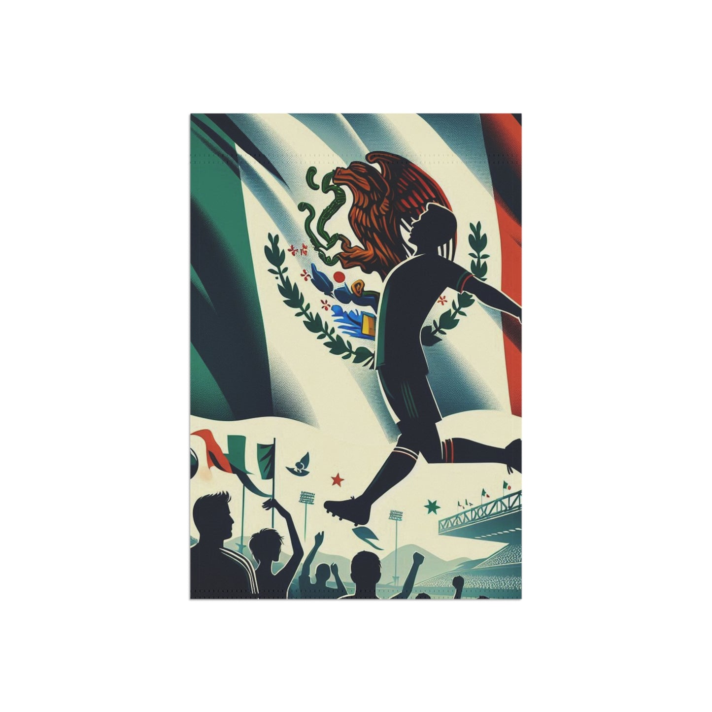 Flag Village MEXICO Flag Sporting Garden & House Banner MEX0005