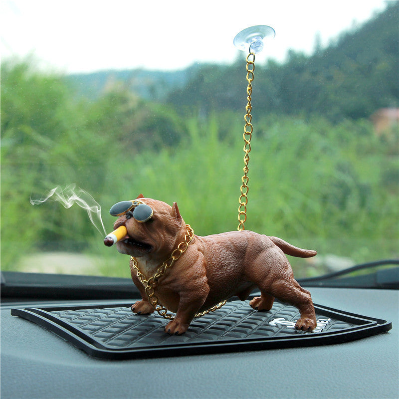 Flag Village Auto Tools Bully Dog Car Decoration