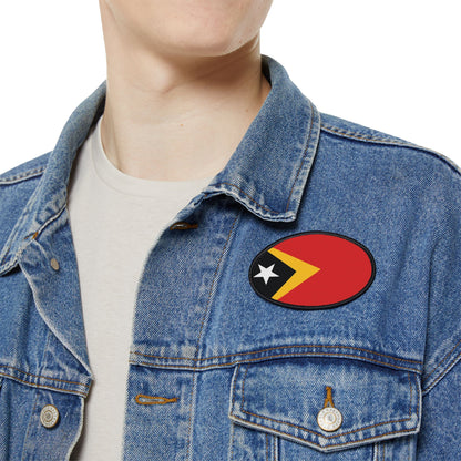 Flag Village Timor(East Timor) Flag Embroidery Iron-On Patches