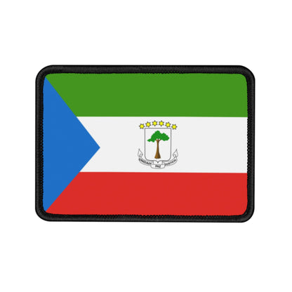 Flag Village Equatorial Guinea Flag Embroidery Iron-On Patches