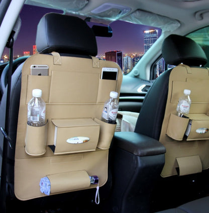 Flag Village Auto Tools HQ Leather Car Seat Organizers