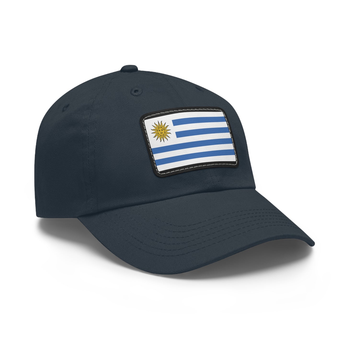 Flag Village Uruguay Flag Hat Cap with Leather Patch