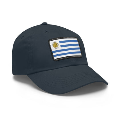 Flag Village Uruguay Flag Hat Cap with Leather Patch