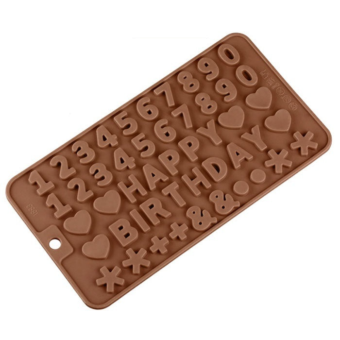 Flag Village Silicone Chocolate Brown Love Heart Mold Gift Box