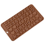 Flag Village Silicone Chocolate Brown Love Heart Mold Gift Box