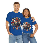Flag Village UK Vintage Car Flag T-SHIRT Heavy Cotton Tee UK0002