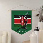 Flag Village KENYA Flag Pennant Sporting Home Wall decoration KEN0001
