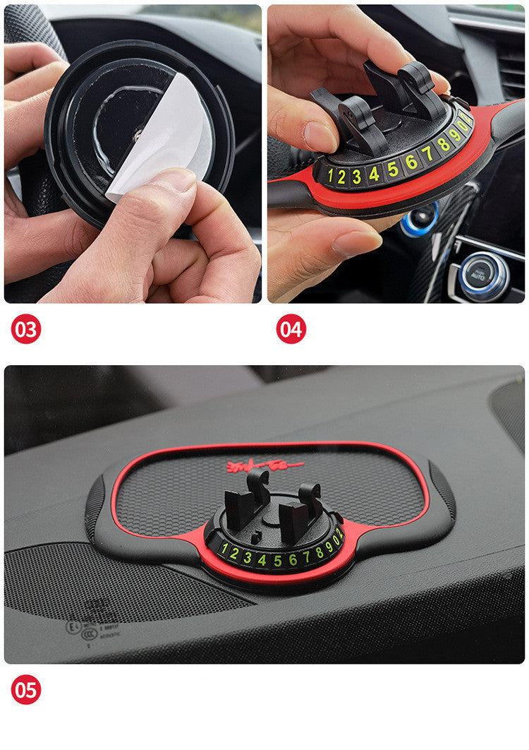 Flag Village Auto Tools Car Accessories Dashboard Mobile Phone Bracket Anti-slip Mat